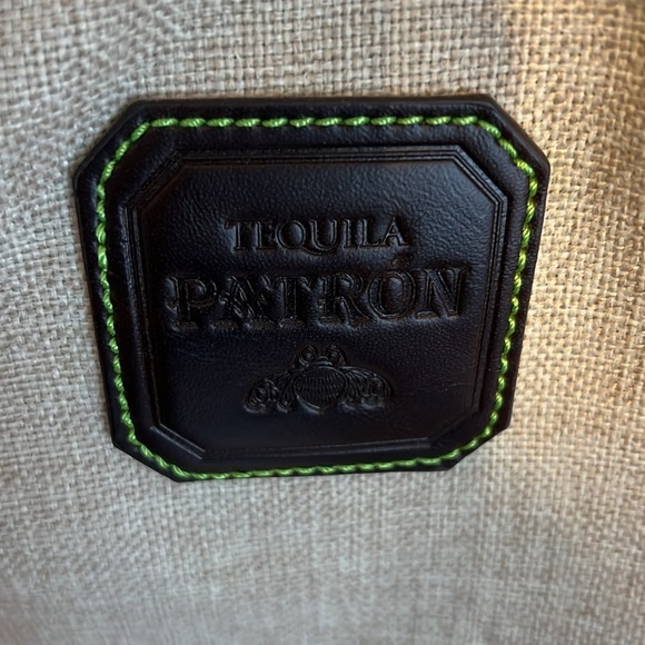 Patron Tequila Women’s Tote Insulated Removable Liner Cooler Canvas Shopping Bag - Picture 2 of 10